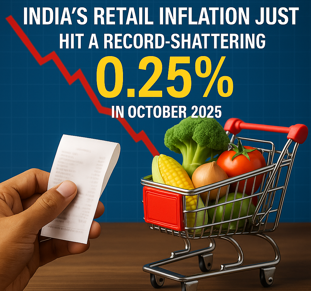 India Sees Record Low in Inflation Rates in October 2025