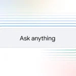 Google's AI search box
